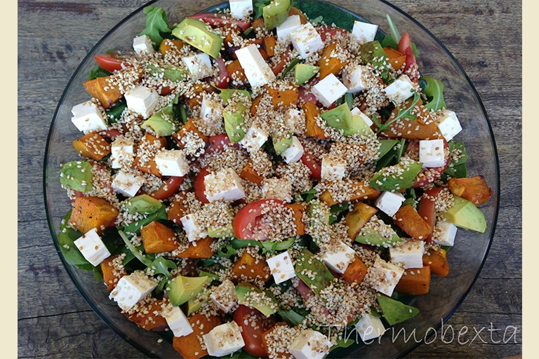 sesame-pumpkin-salad