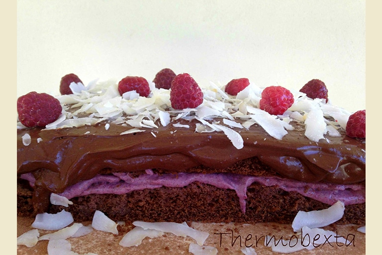 Berry Lamington Cake