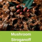 close up thermomix mushroom stroganoff pinterest pin