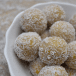 Thermomix bliss balls lemon