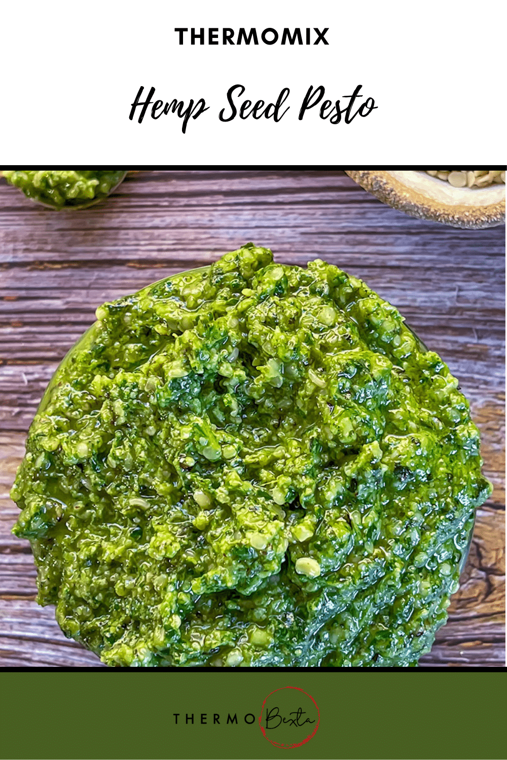 Vegan Hemp Seed Pesto Thermobexta