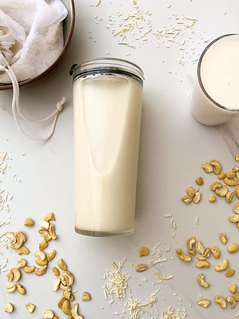 Cashew Coconut Milk + Thermomix Nut Milk Weight Ratios Thermobexta