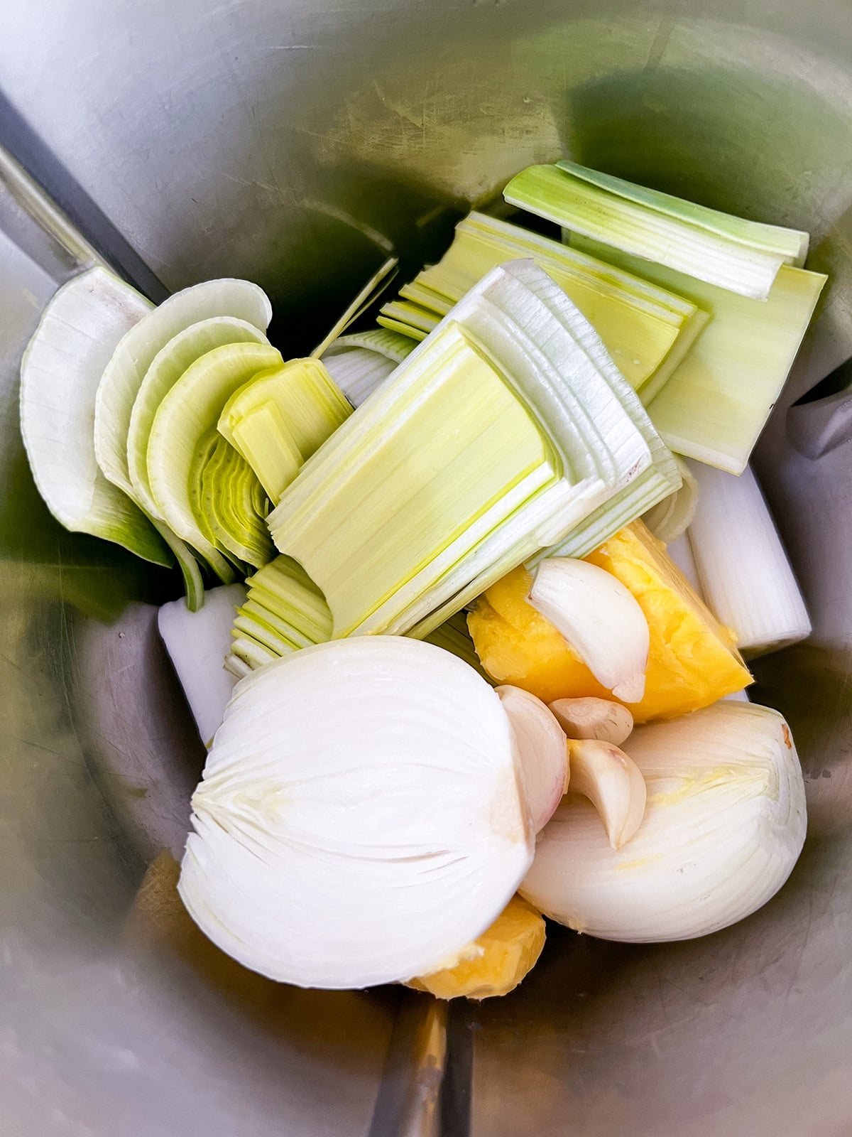 Thermomix Potato and Leek Soup