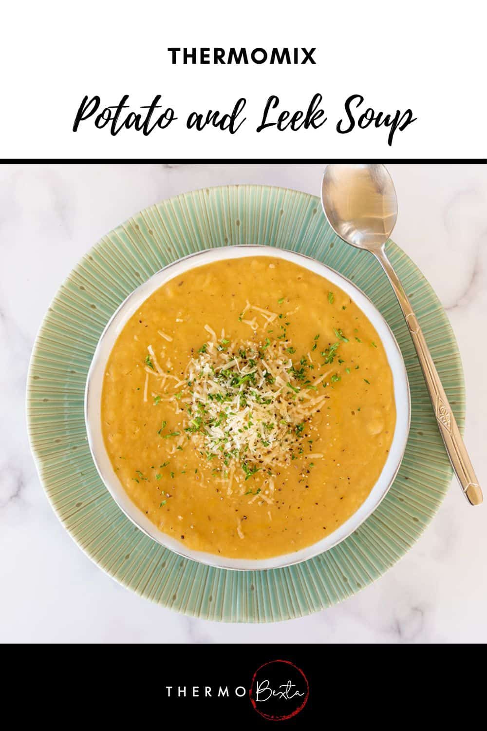 Thermomix Potato and Leek Soup Thermobexta