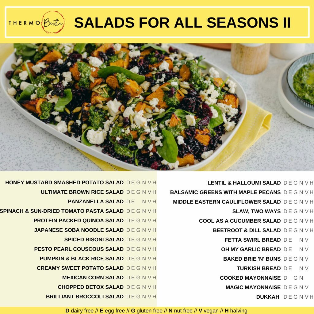 Thermomix Cookbook: Salads For All Seasons II - Thermobexta