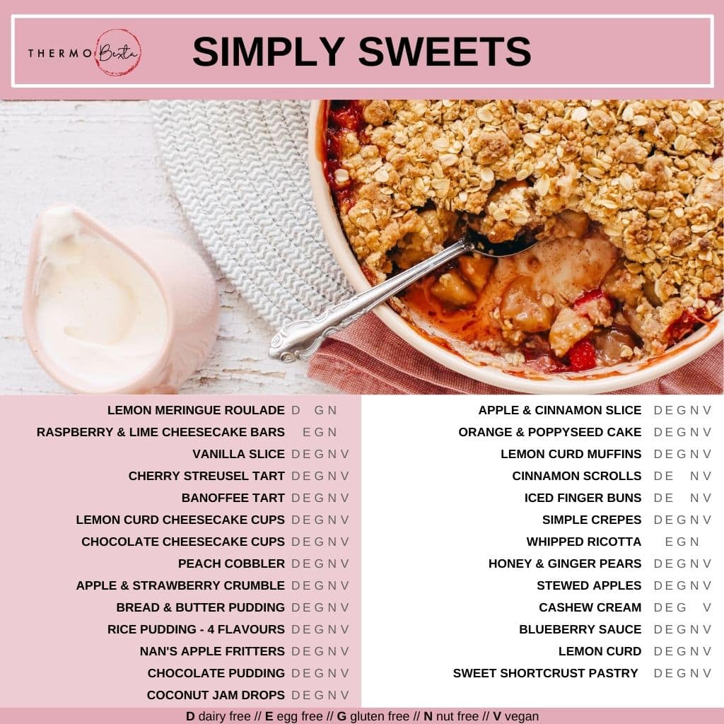 Thermomix Cookbook: Simply Sweets