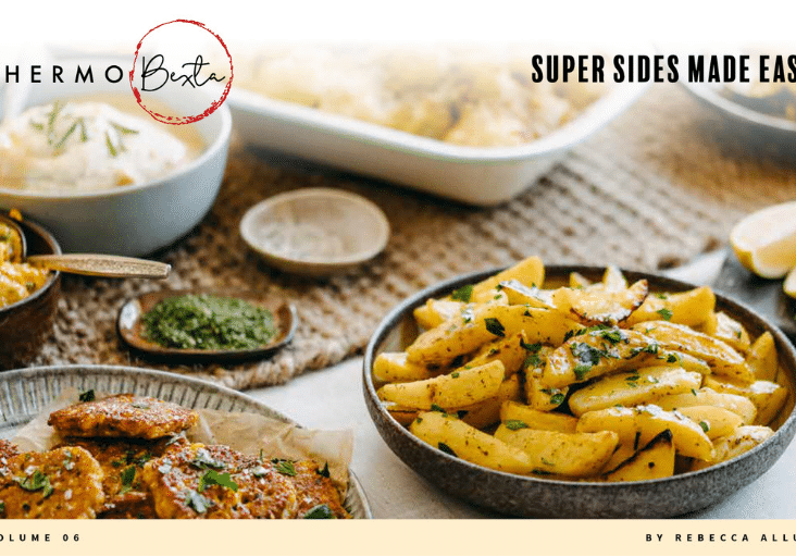 ultimate side dish recipes: thermobexta super sides made easy front cover page